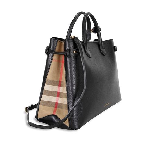 burberry large soft leather banner|Burberry Banner Bags for sale .